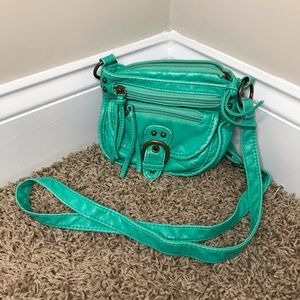Teal Cross-Body Purse